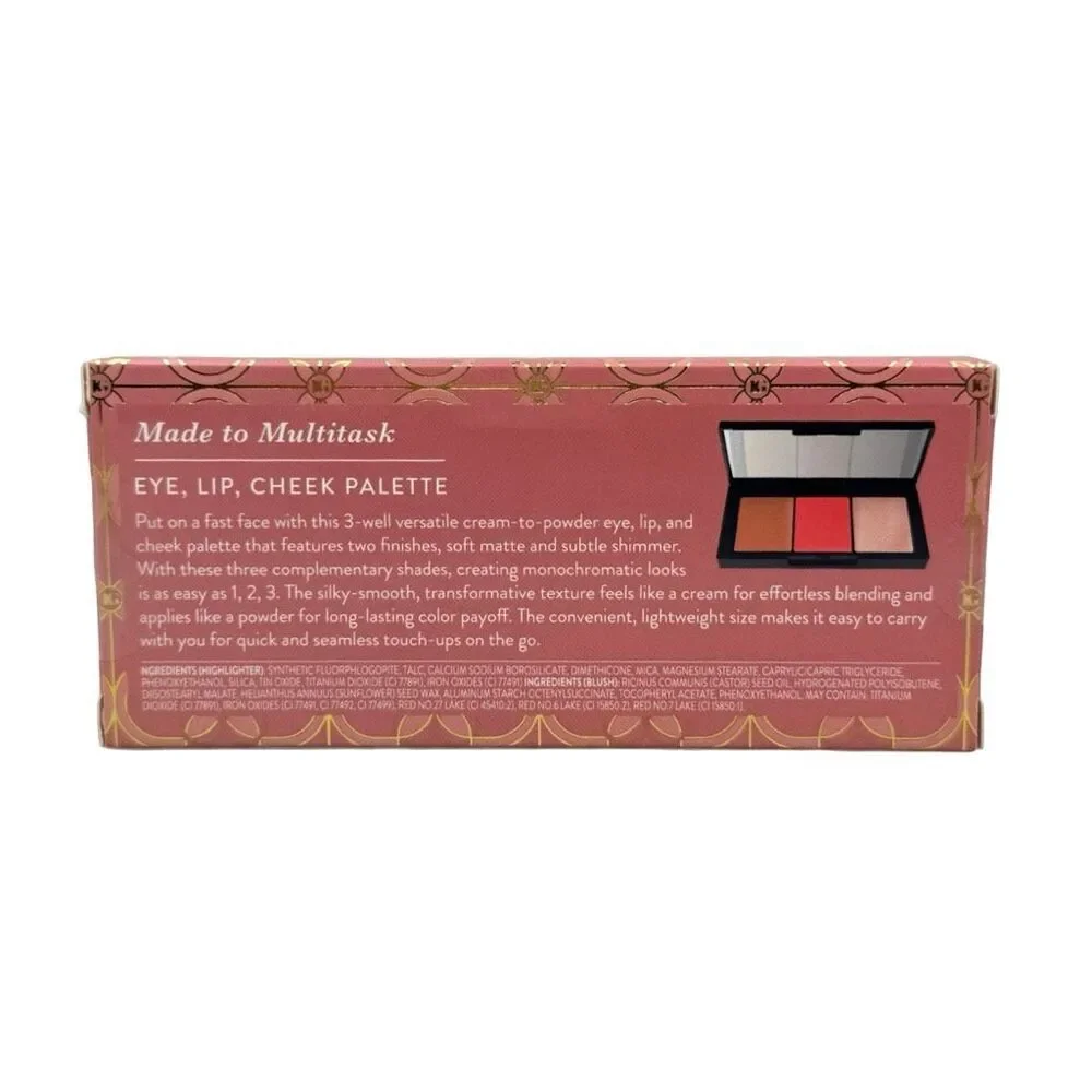 Laura Geller Made To Multitask Rosy & Bright Eye, Lip, Cheek Palette